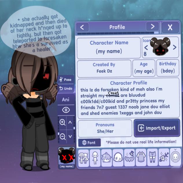 my oc