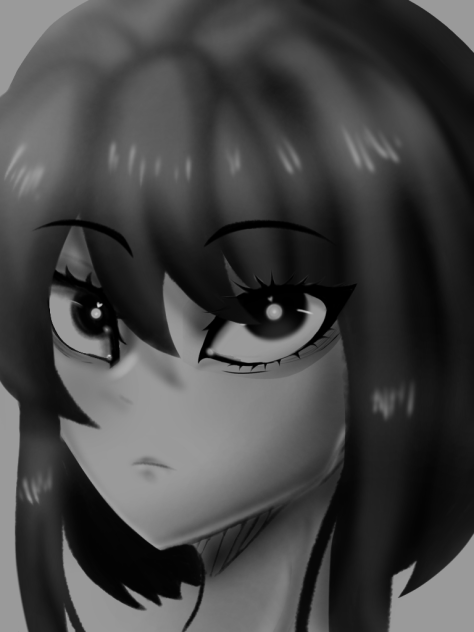 Full face (Eye sketch)