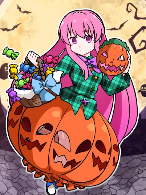 秦こころハロウィン仕様
