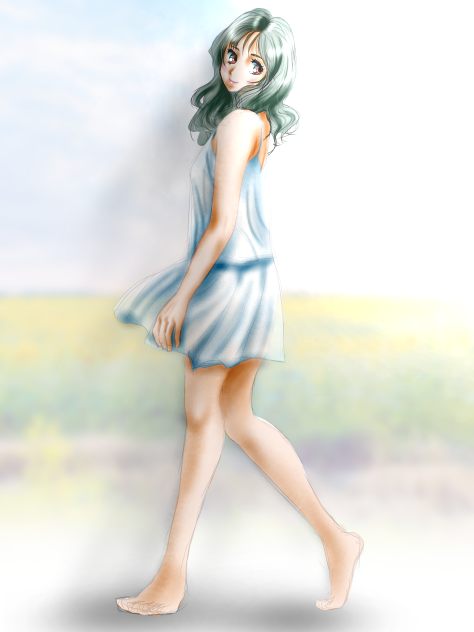 ❤️裸足の女神❤️ -Rough Ver.-