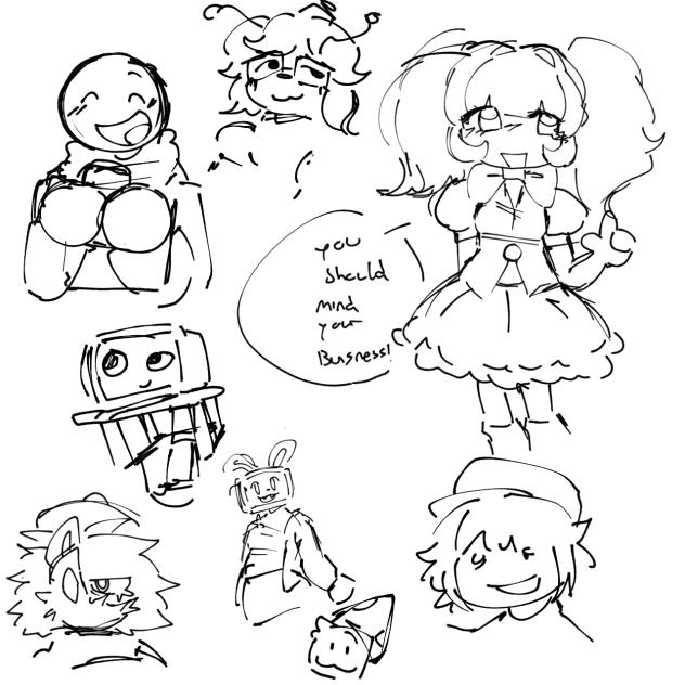 regretevator doodle page Zleep bloope