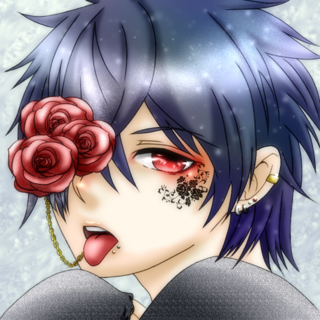 【線画】男の子【拝借】