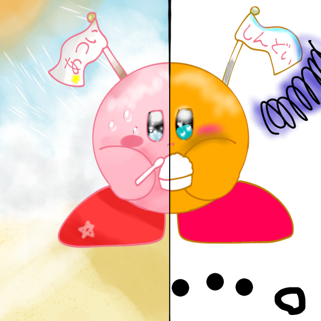なひちゃとみかんちゃの合作3
