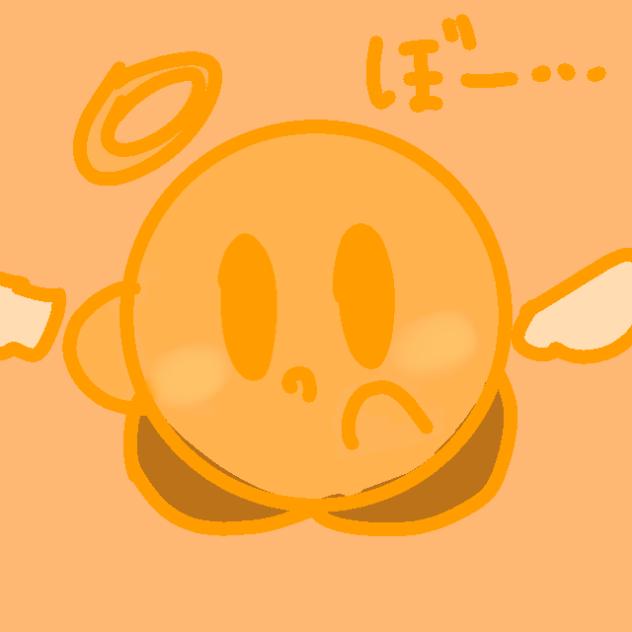オリカビのまばたき練習(絵