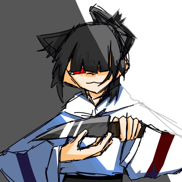 同じ学校の奴のキャラをおれの絵柄で描いた