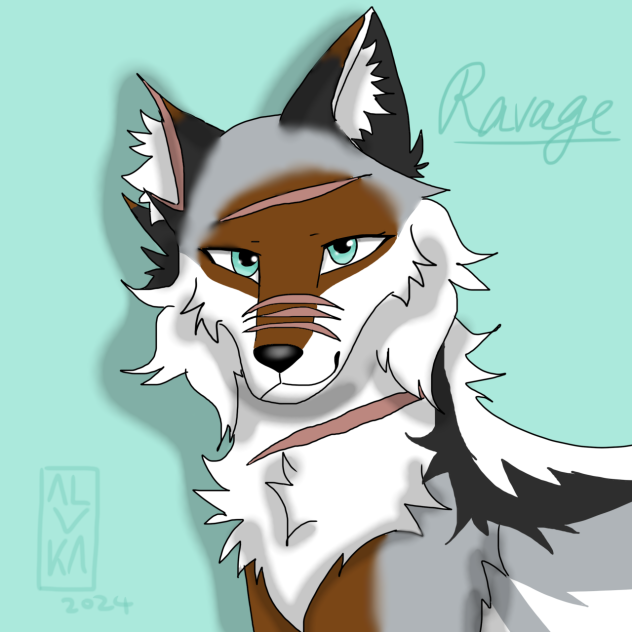 Art for Ravage the Wolf!