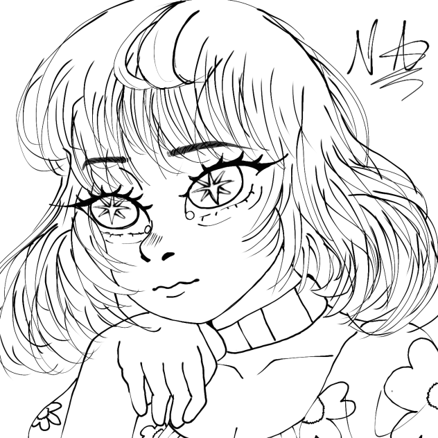i-did-the-line-art-ibispaint