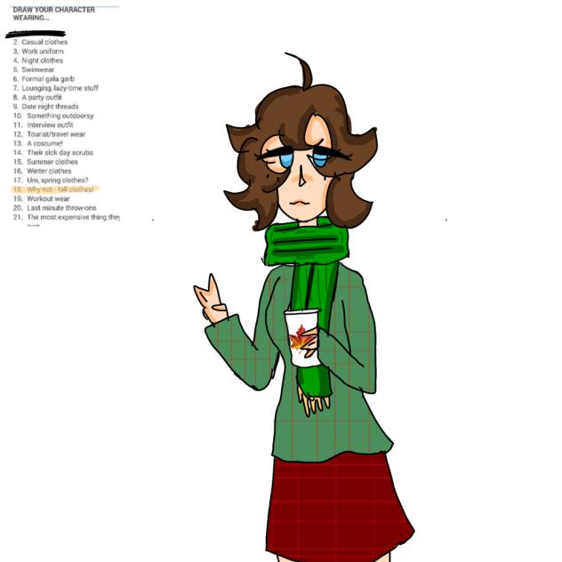 Draw your OC wearing…