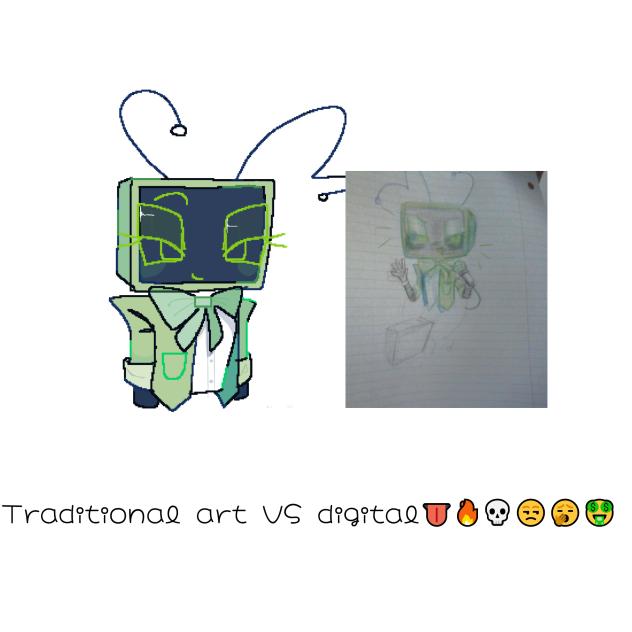 LOL TRADITIONAL ART VS DIGITAL VEEV1