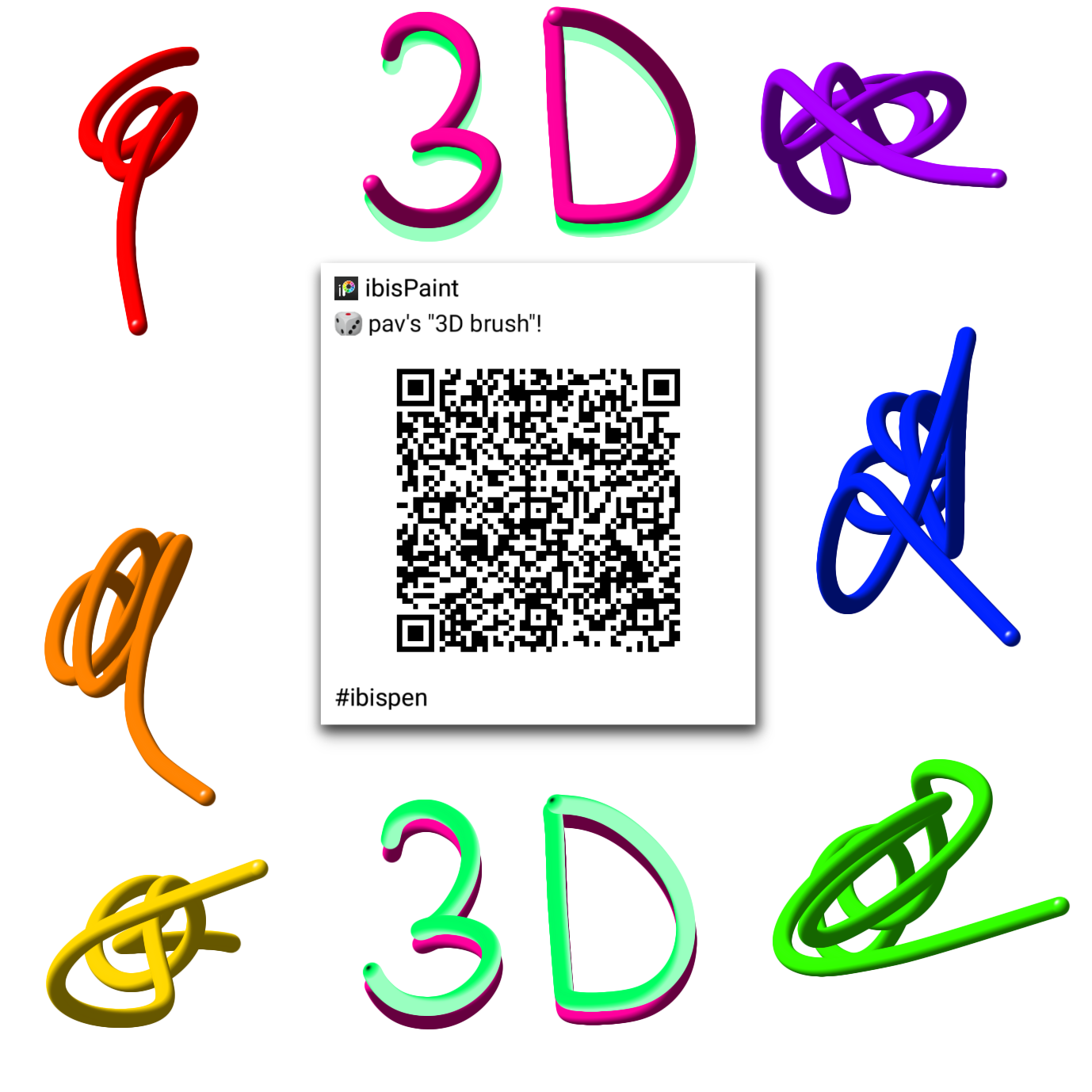 3d brush - ibisPaint