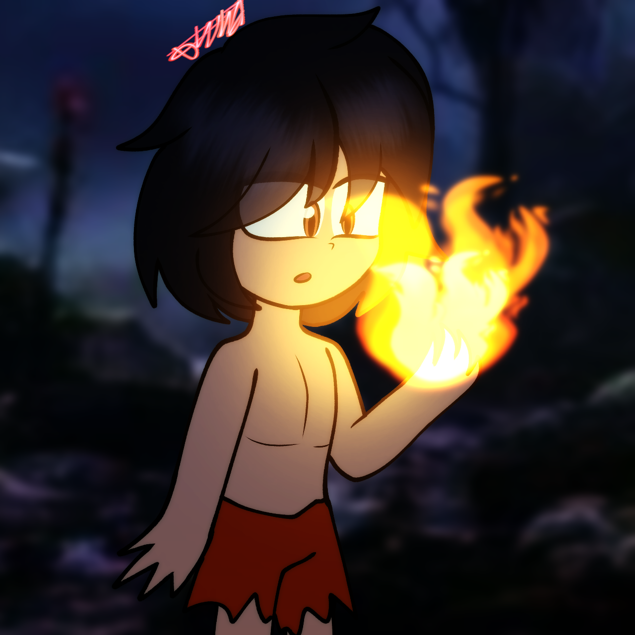Fire Element - ibisPaint