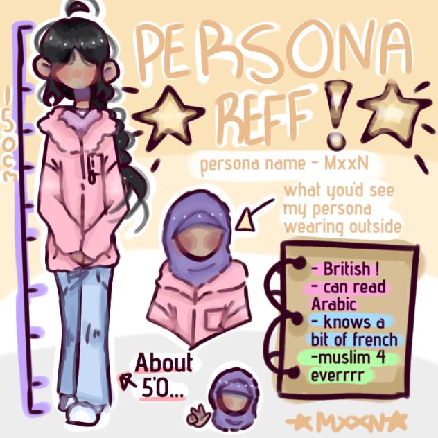 my persona reff ✨