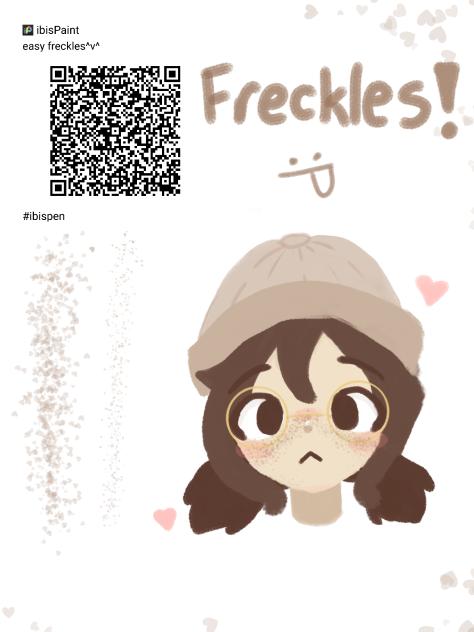 easy freckles!^v^