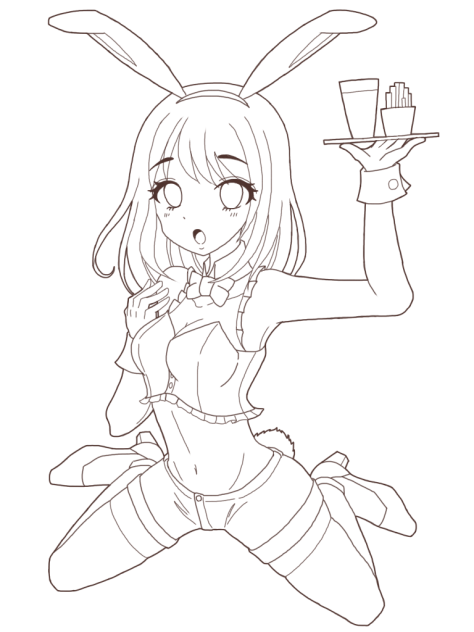 GF(仮)イラコン【線画】