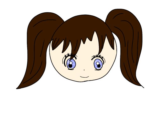 ツインテールの女の子