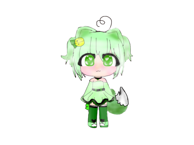 First gacha edit made in ibis paint X
