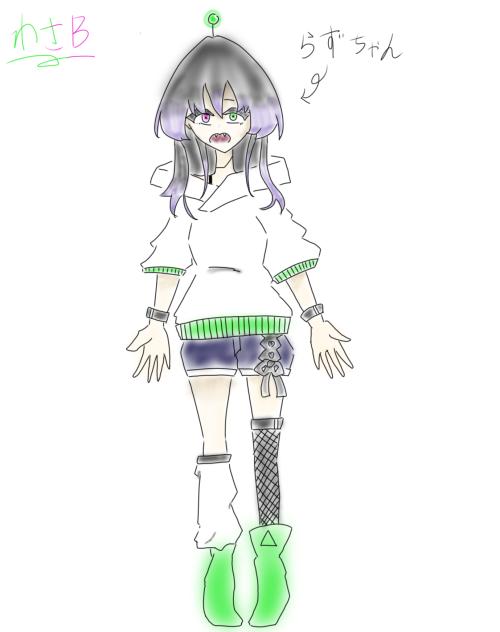 ＂らず＂というオリキャラ