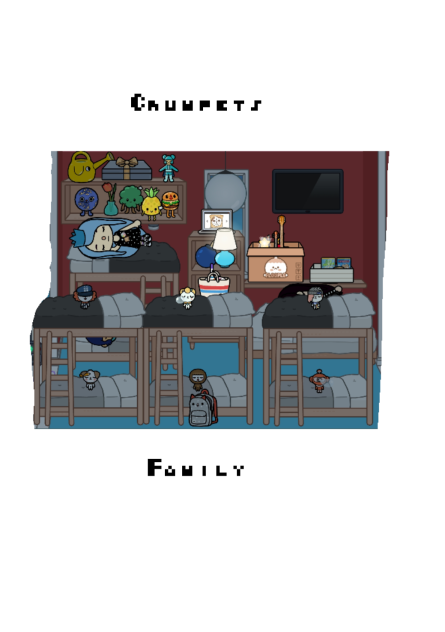 Toca family and toca crumpets👨‍👩‍👧‍👦