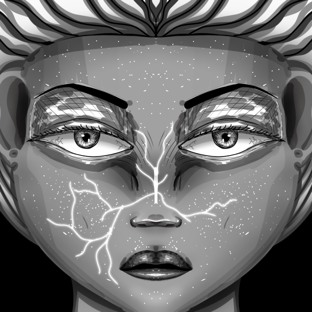 The scilent face
