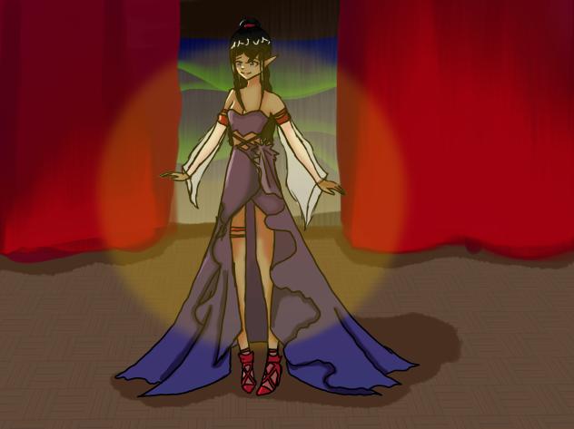 !!! My oc at Prom!!!