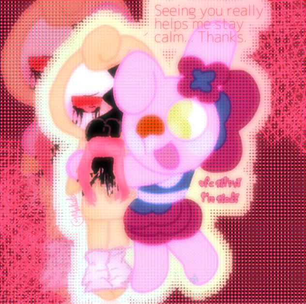 Giving Glisten His Well Deserved Hugs