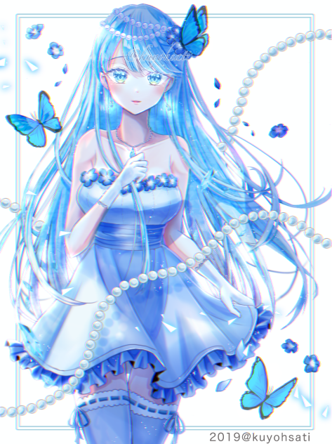 ネモフィラドレス🦋