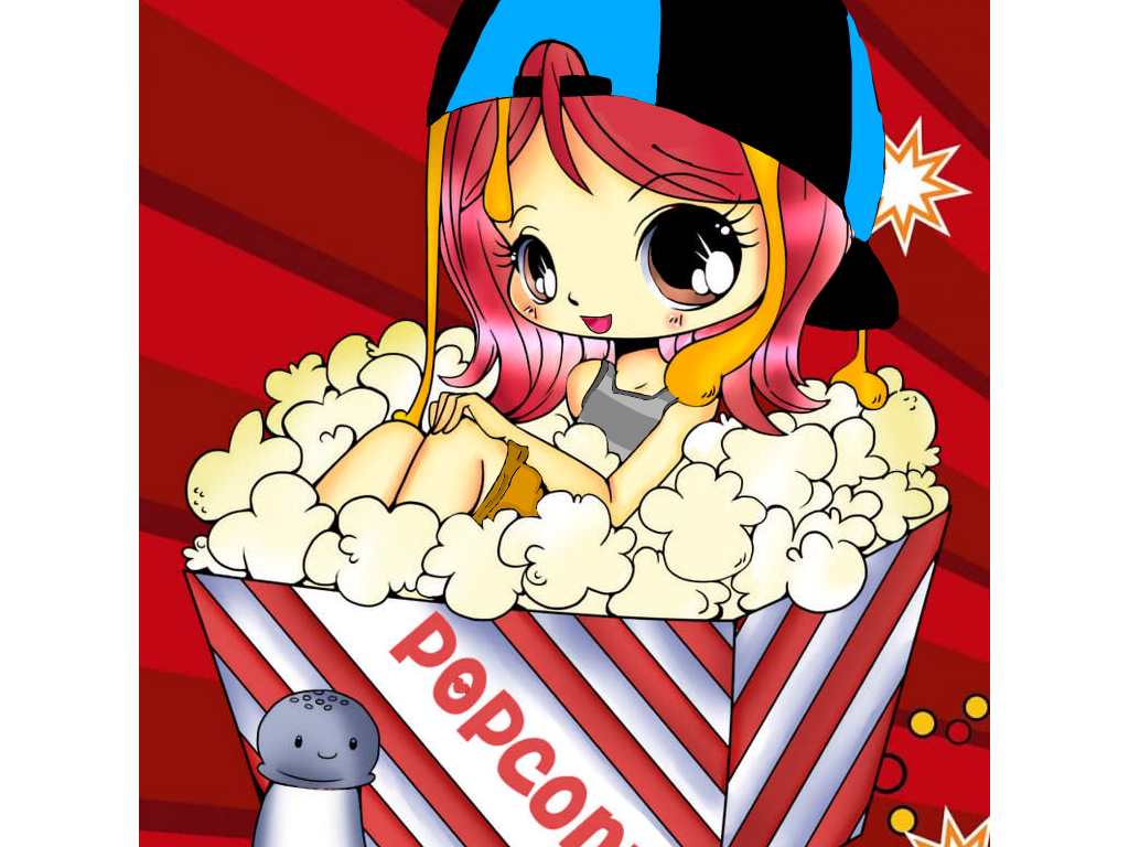 Popcorn Girl ibisPaint