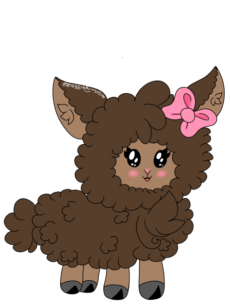 Dark Brown Sheep - Speedpaint
