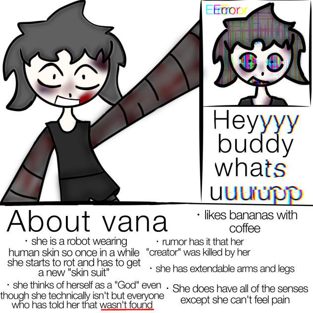Meet Vana (TWs in description)