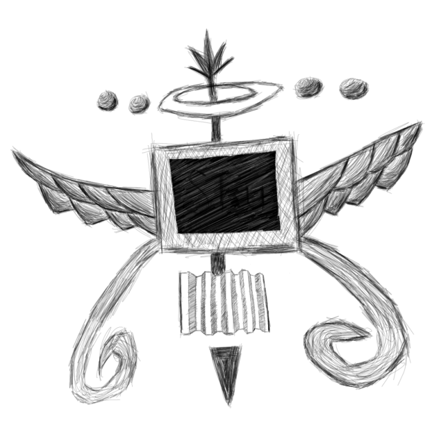 なんか適当に描いたらまどマギみたいになった絵