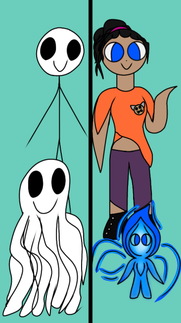Wendy. The stick figure wisp