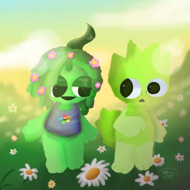 Sour Patch Boy and Vinehead Girl 🥹