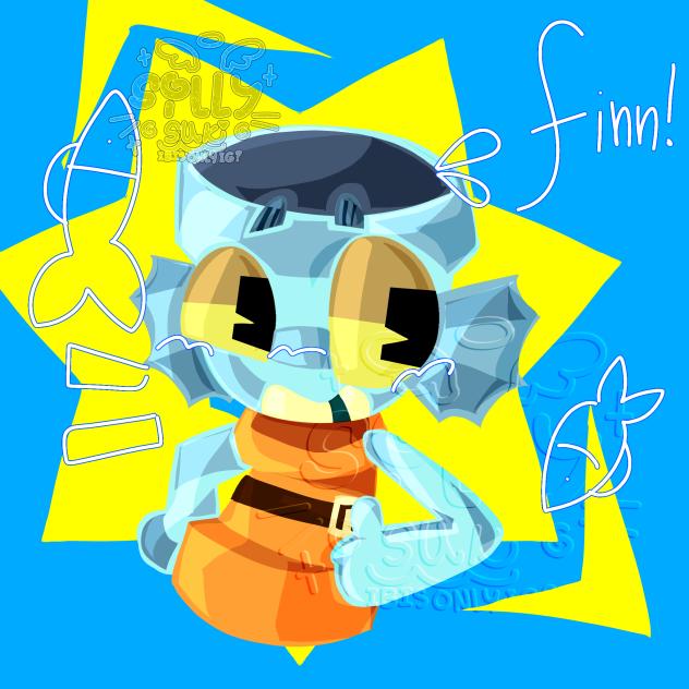 i jus realised i rarely ever draw finn