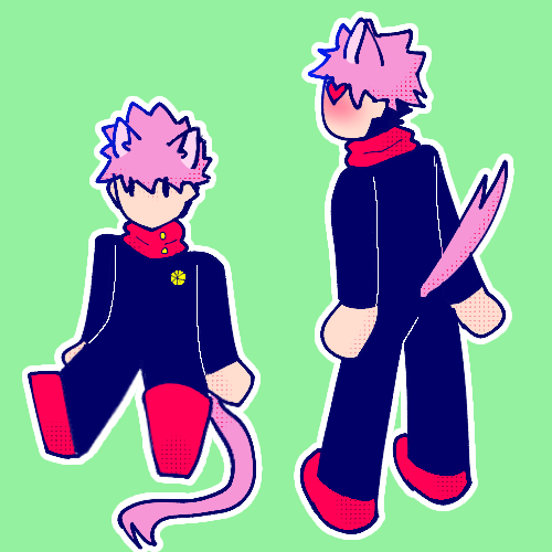 Catboy Yuji Itadori!
