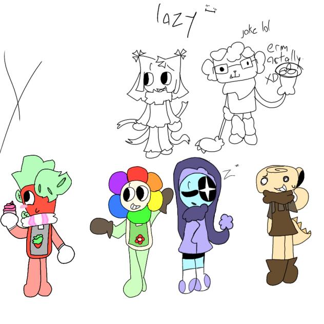 redrawing something I drew at school - ibisPaint