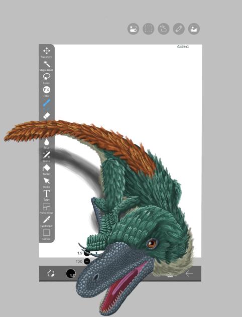 Velociraptor Breaks the Fourth Wall