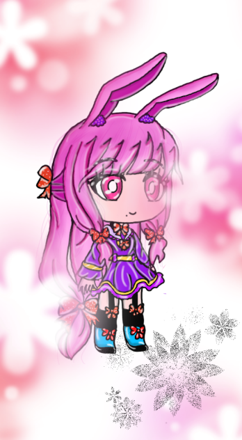 my first gacha drawing on ibis paint X