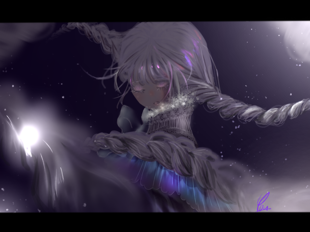 連綿たる私の髪