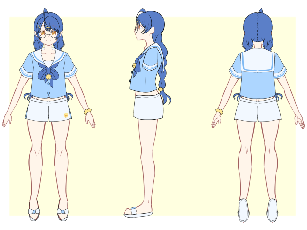 あまみゃ新衣装案-部屋着-