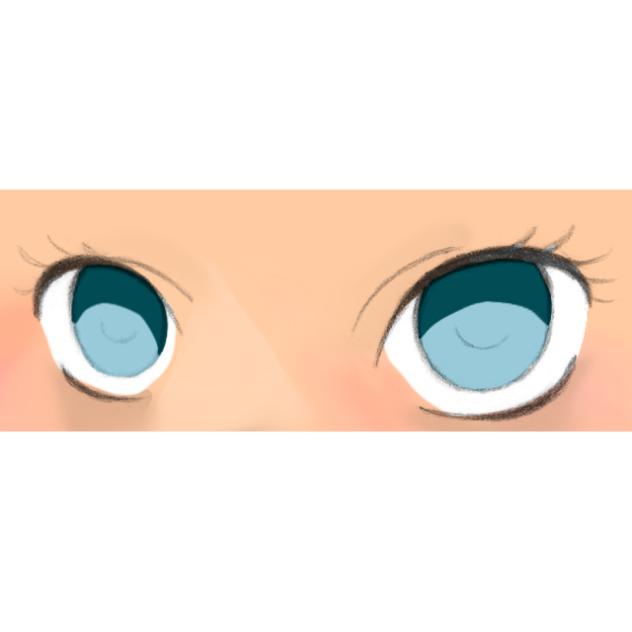 Cute blinking animation! (repost) - ibisPaint