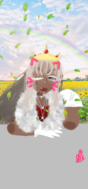 Liz In a Sunflower Fields 🌻🌄 - ibisPaint