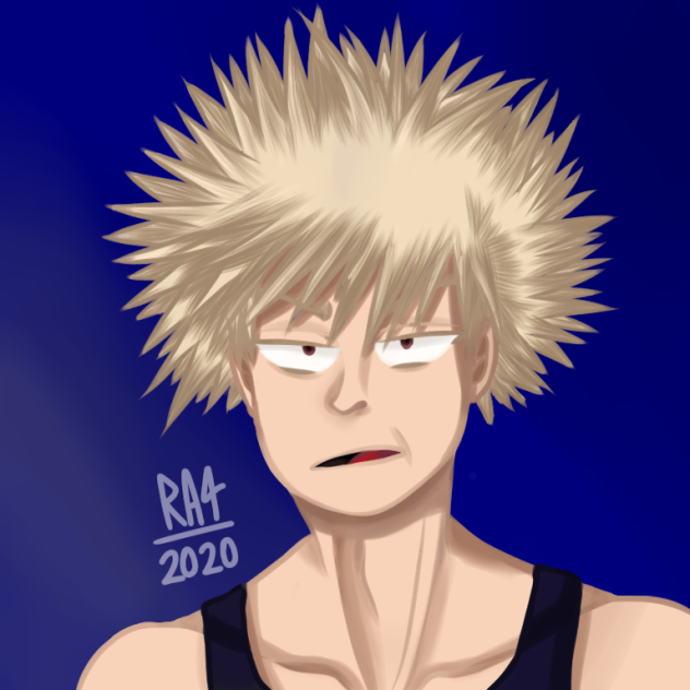 Bakugou fanart ibisPaint