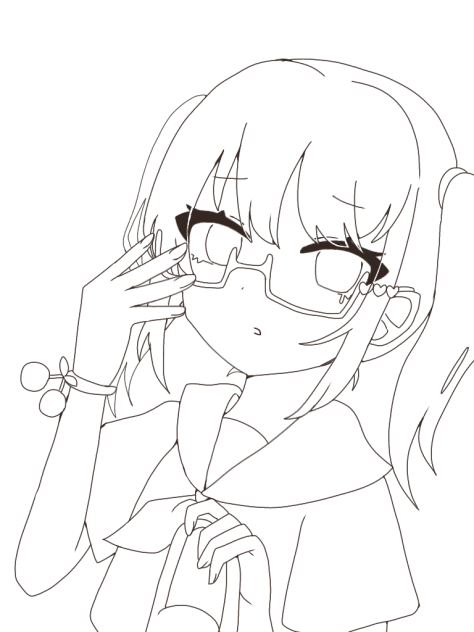 シンデレラ 線画