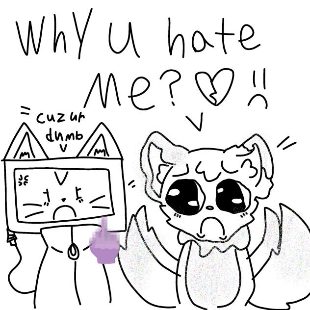 Tevi so mean 🥺😭😥😮‍💨
