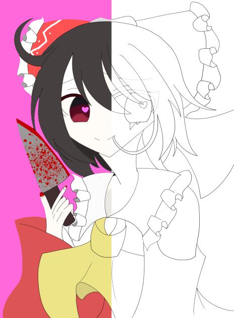 妖のうどんさんと合作