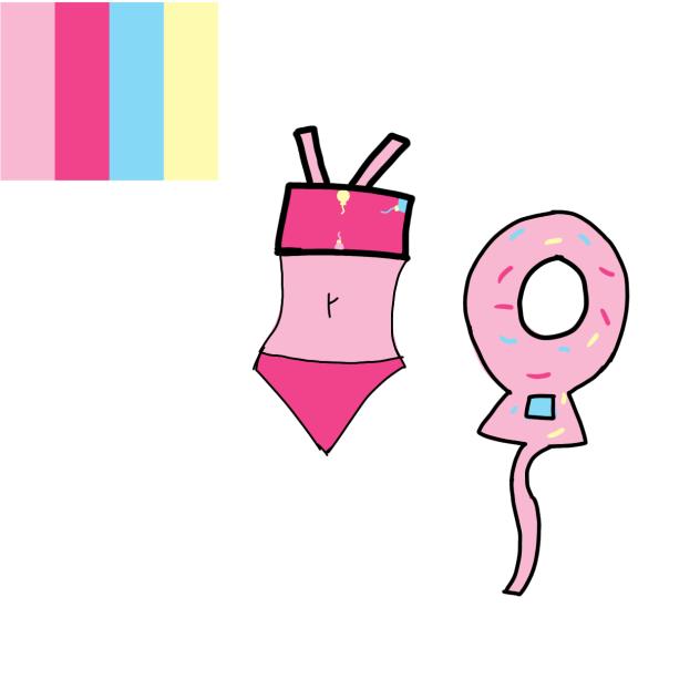 swimsuit for pinky pie