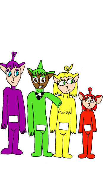 The main four Slendytubbies au