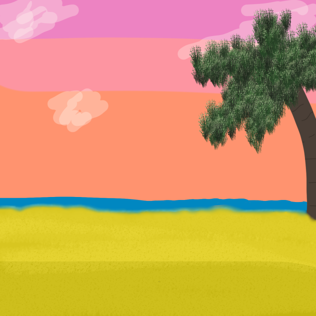 Beach Sunset - ibisPaint