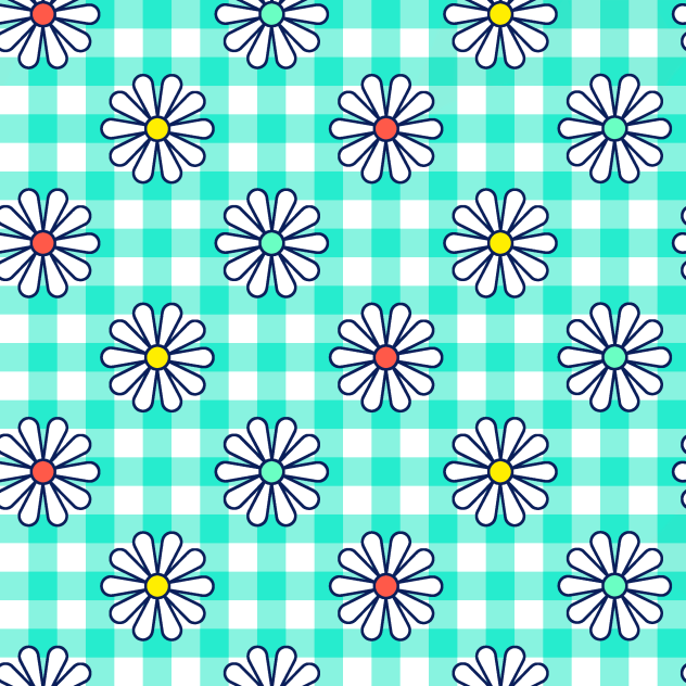 メルヘンな花柄2