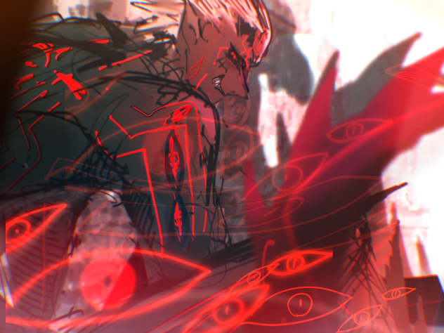 睨める